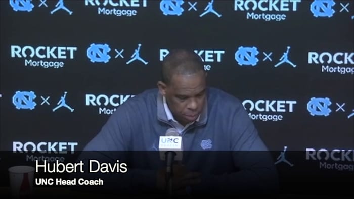 Hubert Davis - Postgame Appalachian State